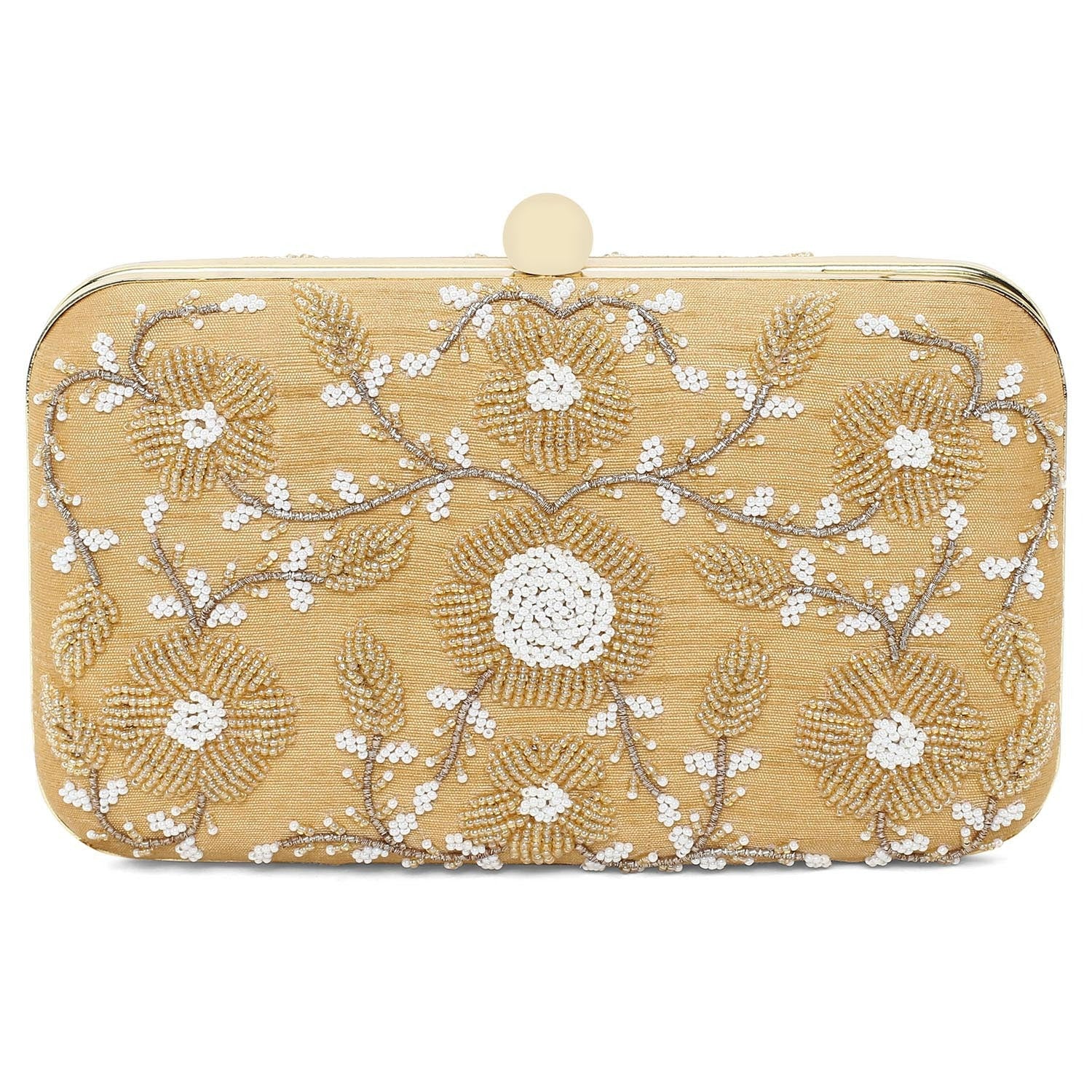 Golden Elegant Clutch