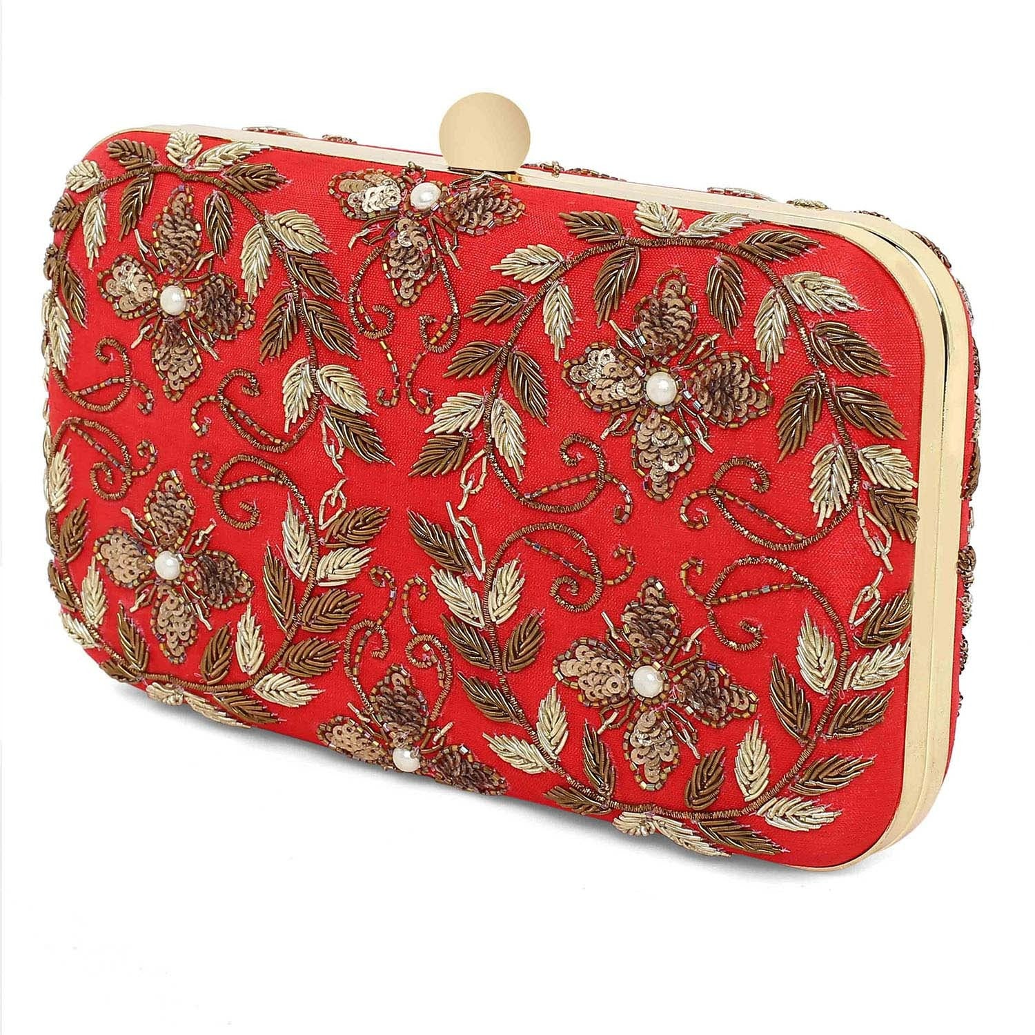 Red Rani Clutch