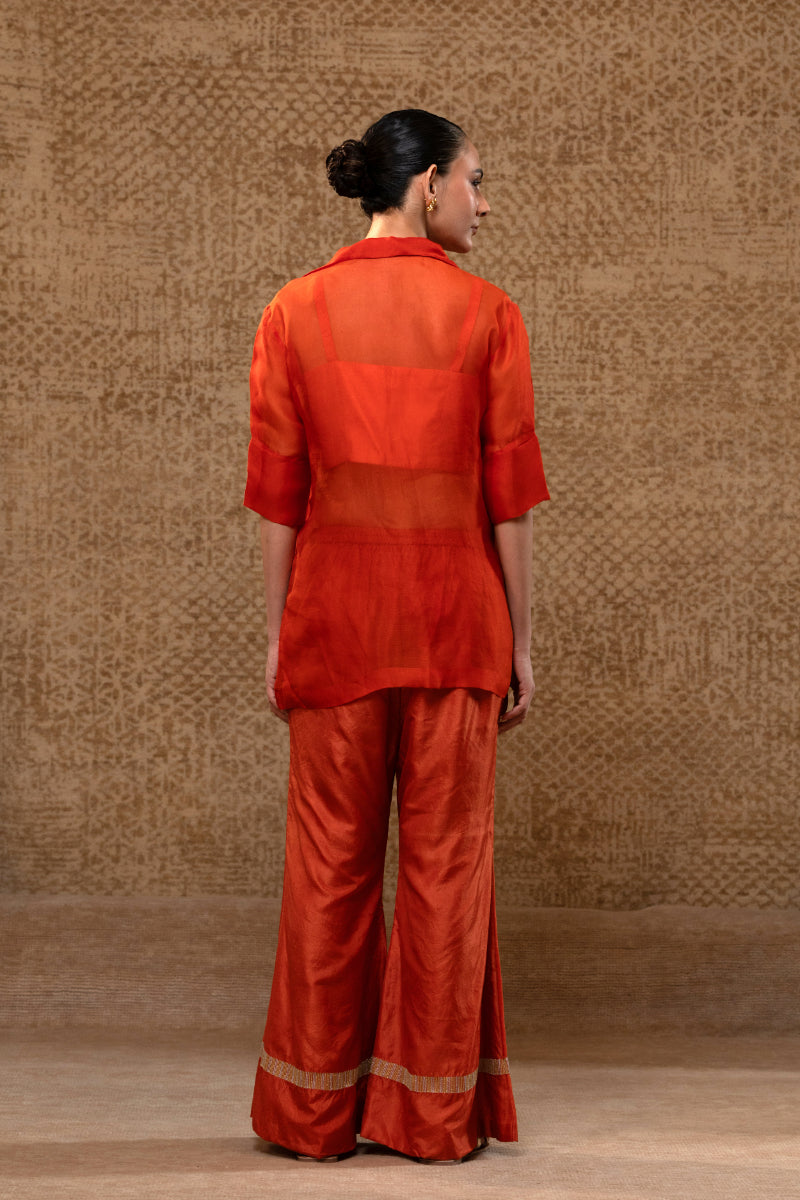 Tinka Jacket Set - Orange