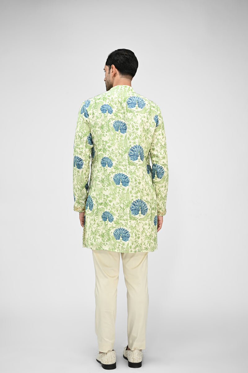 Peacock Kurta Set