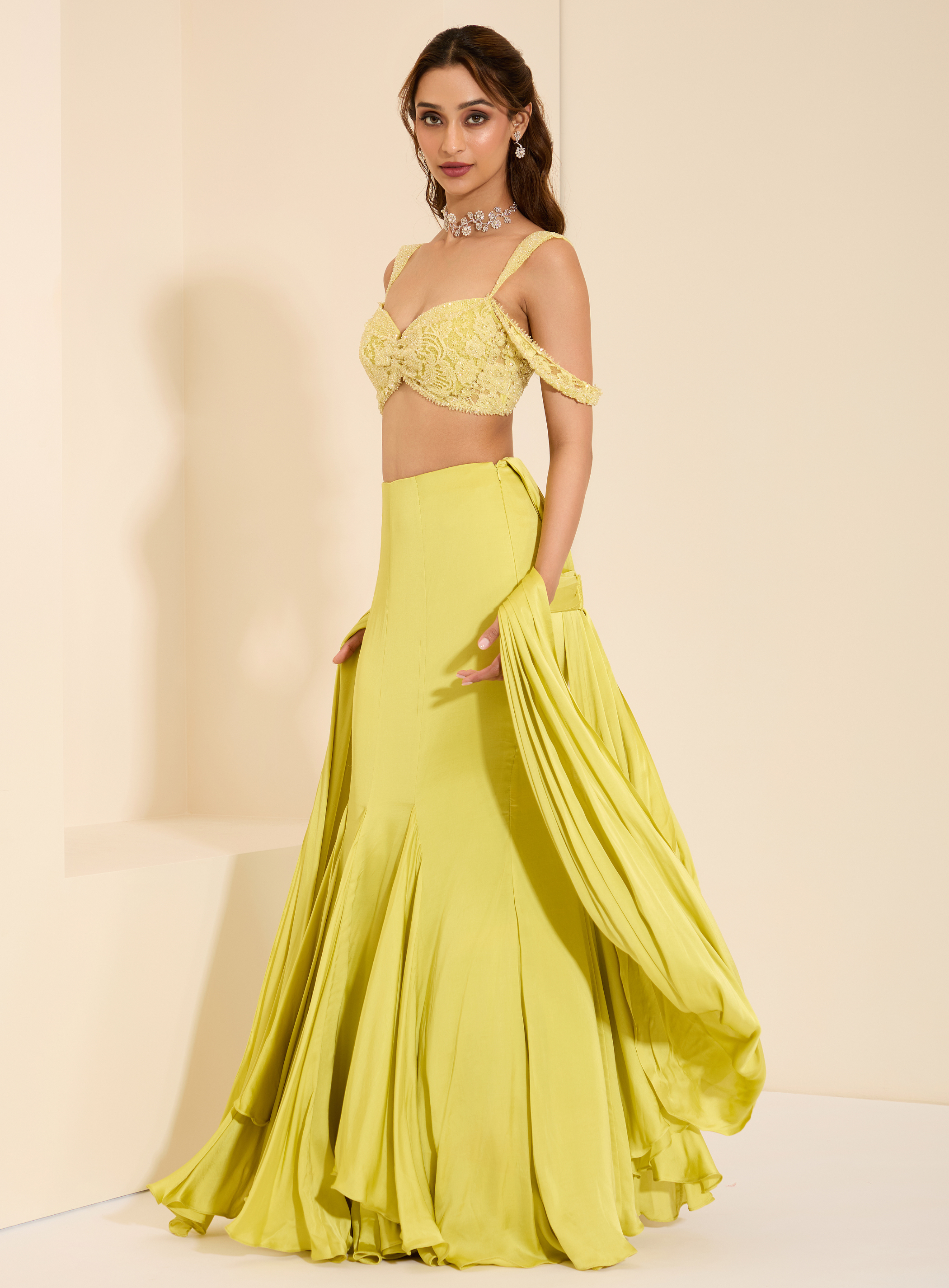 Sunshine Bustier & Drape