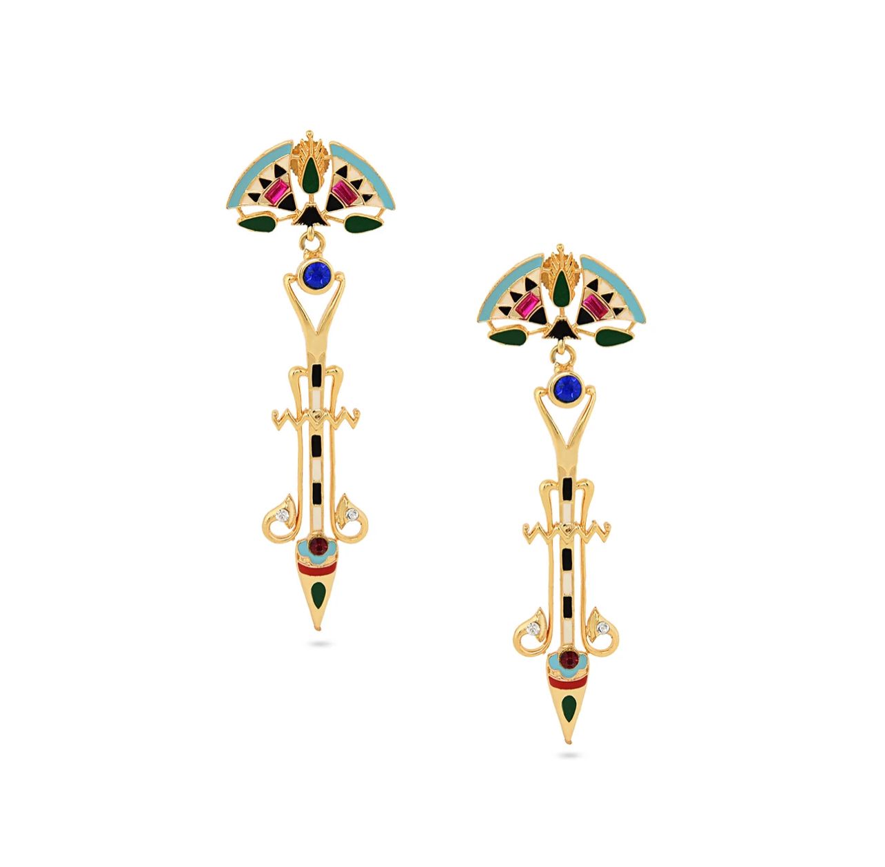 Blue Allure Cairo Earrings