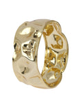 Load image into Gallery viewer, Metal Crush Gold Bangle
