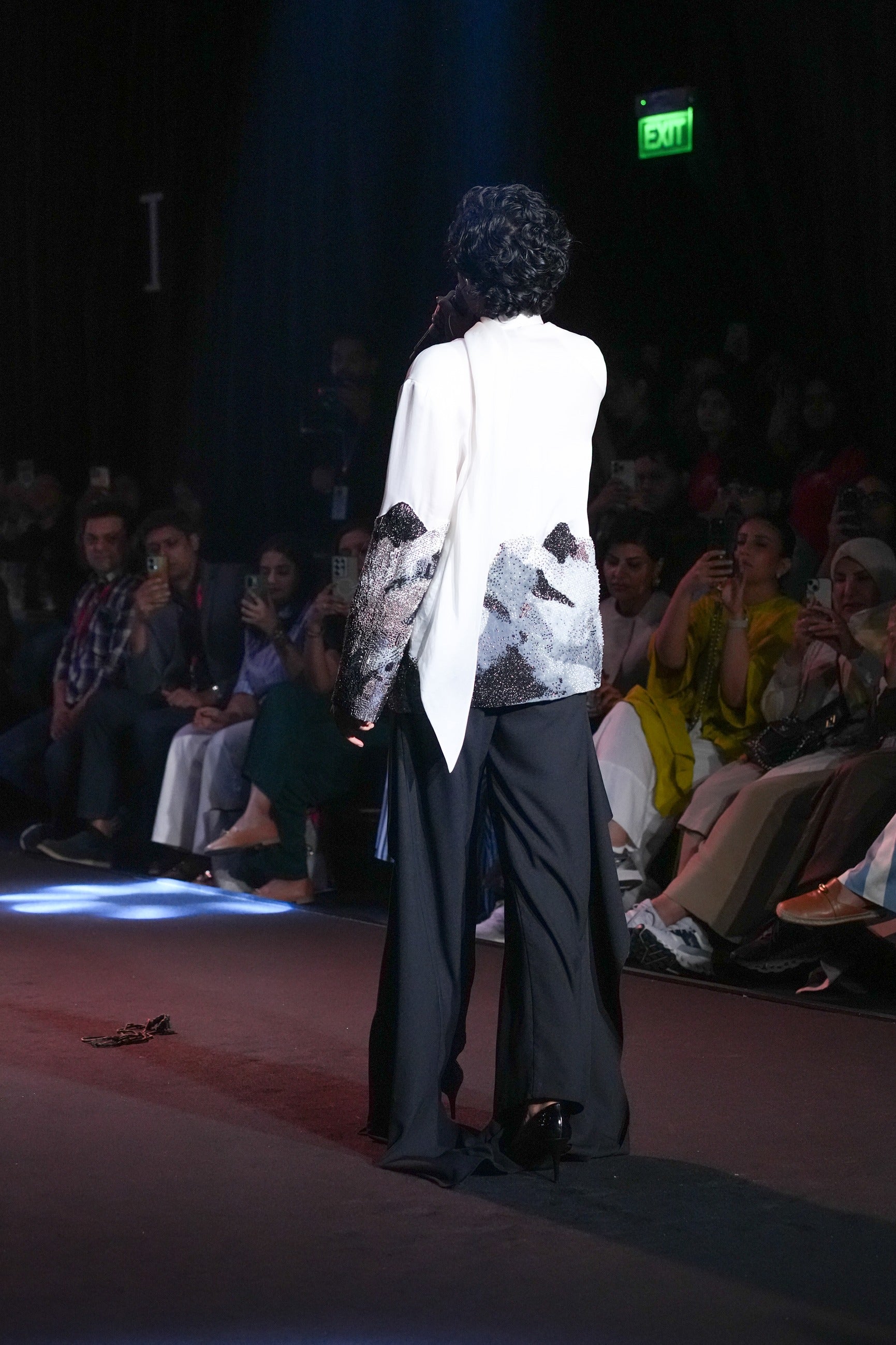 Blazer With Bustier and Pants