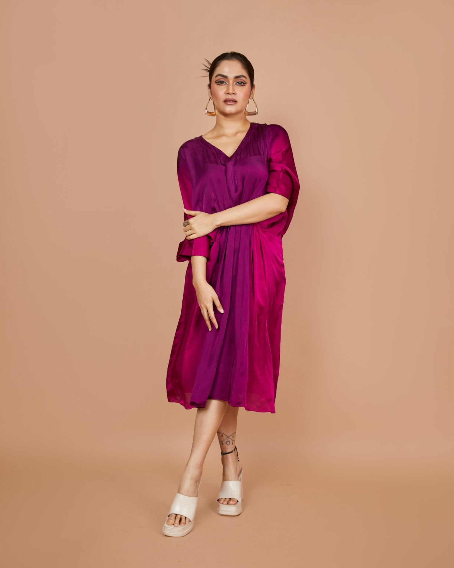 Sangria Kaftan Dress