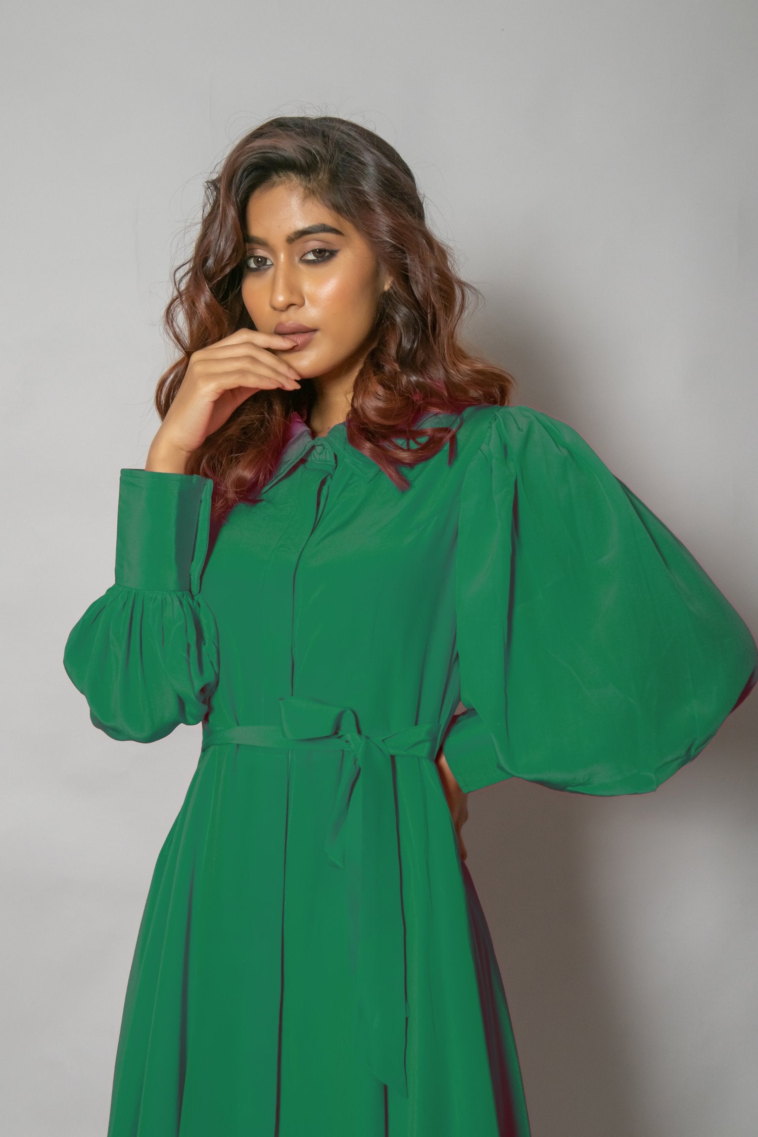 Green Midi Dress
