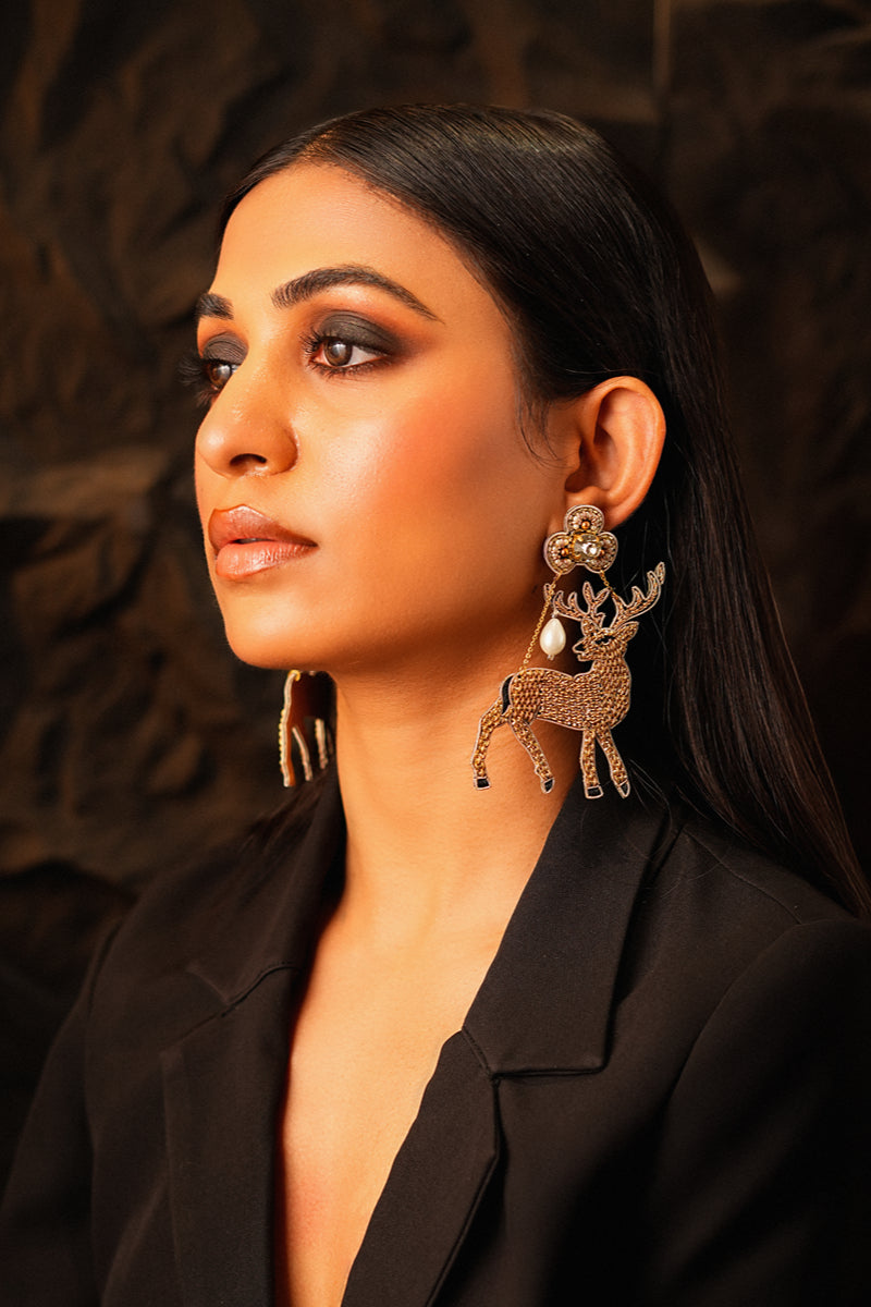 Deer Earrings