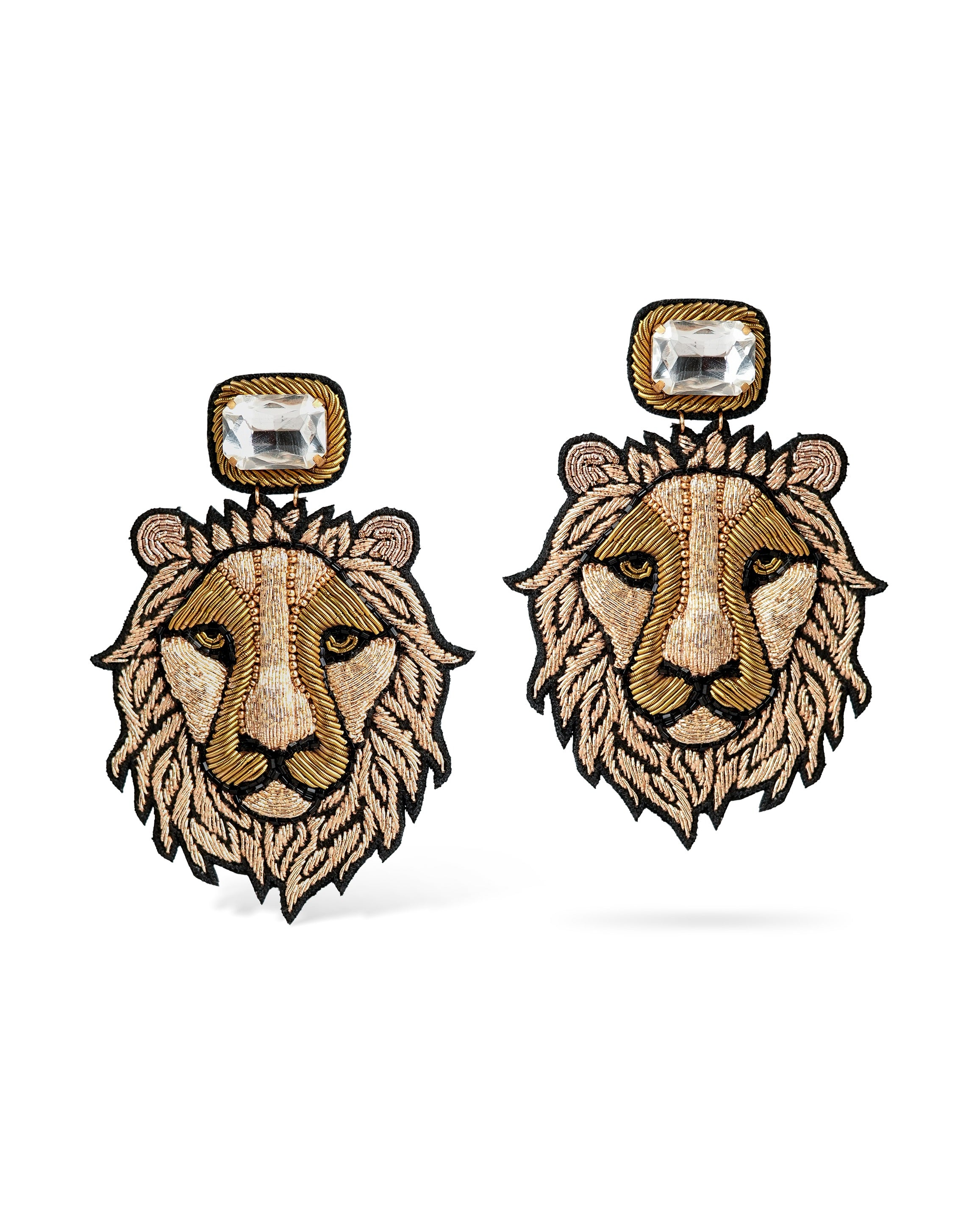 Lion Earrings