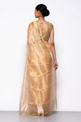 Load image into Gallery viewer, Handwoven Gold Tissue Organza Saree
