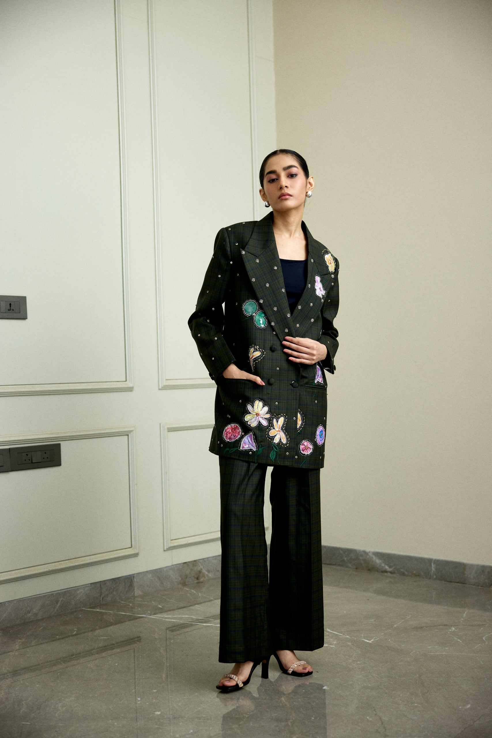 Wildflower Blazer Set