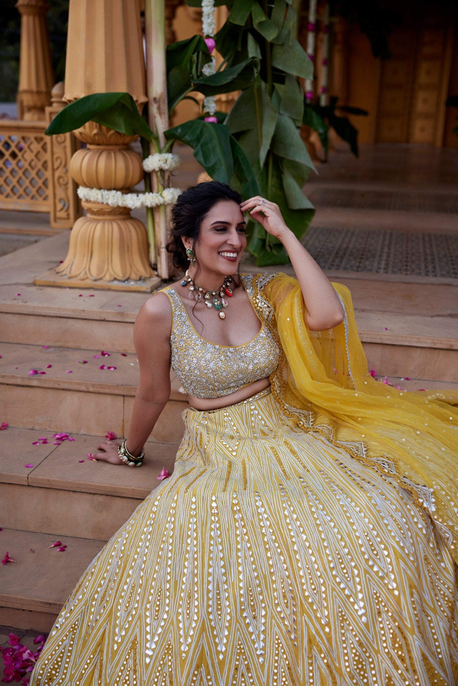 Yellow Mia - Lehenga