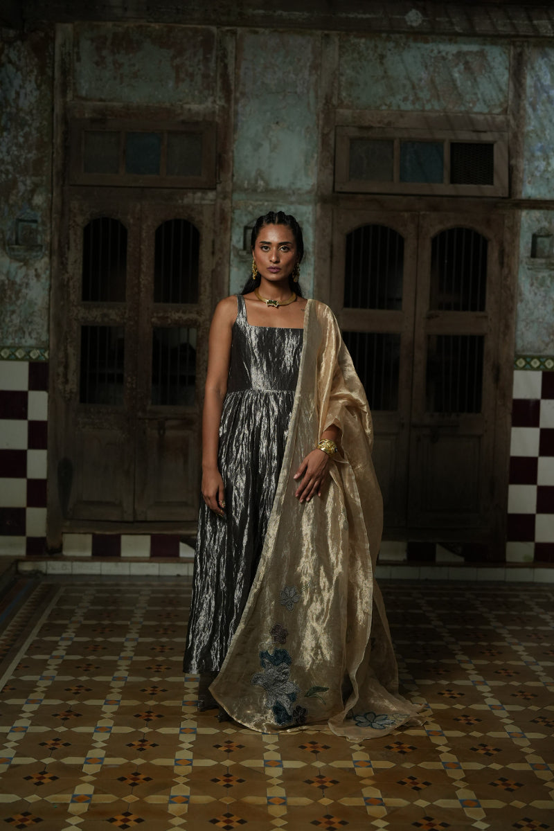 Yukti - Dress, sharara pants & dupatta set
