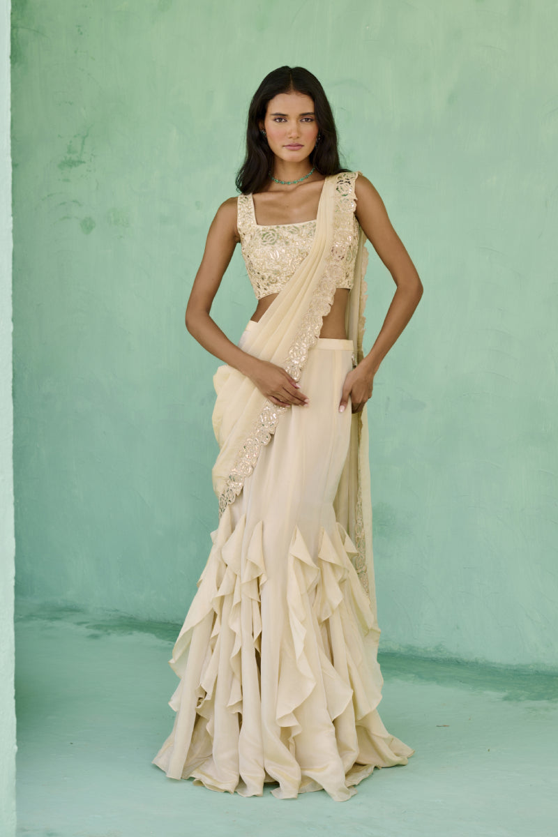 ZIYA PRE-DRAPE SAREE