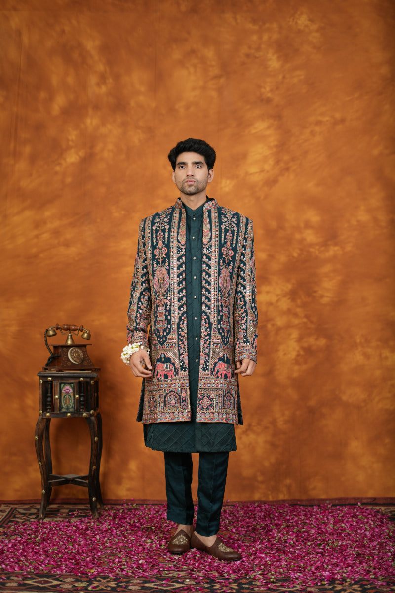 Sienna Indo Western Set