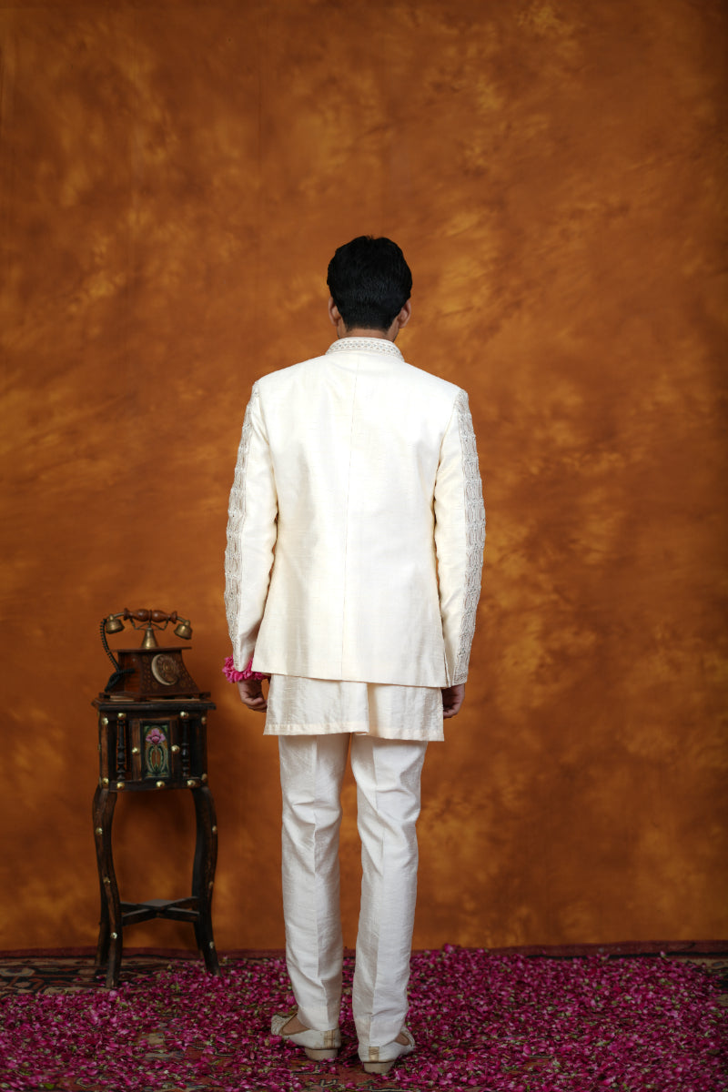 Ivory Indo Western Set