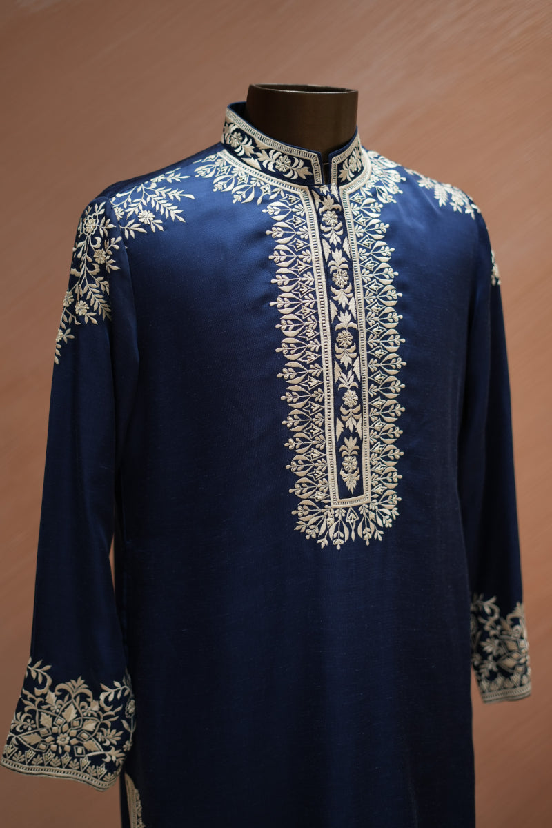 Sapphire Blue Kurta Set