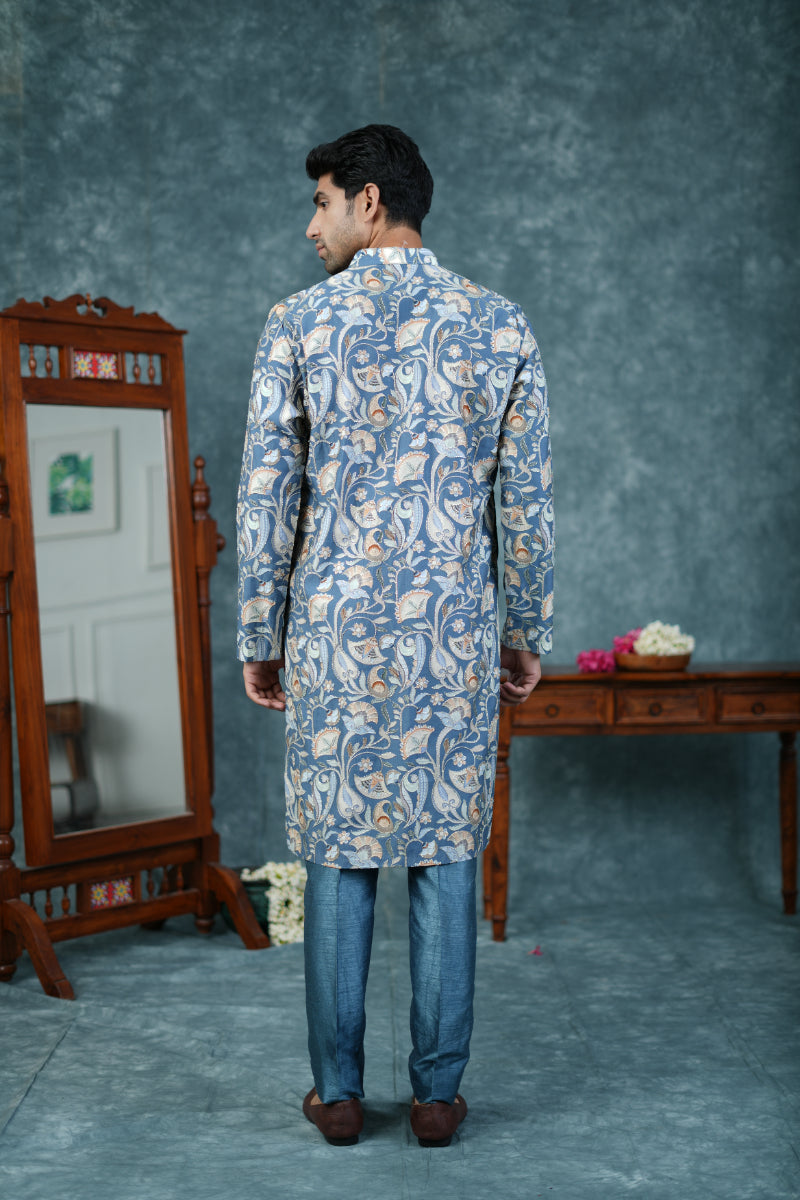Light Blue Kurta Set