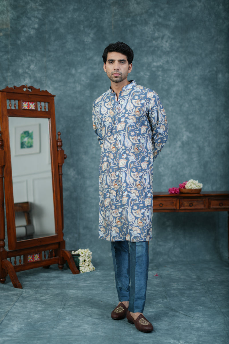 Light Blue Kurta Set