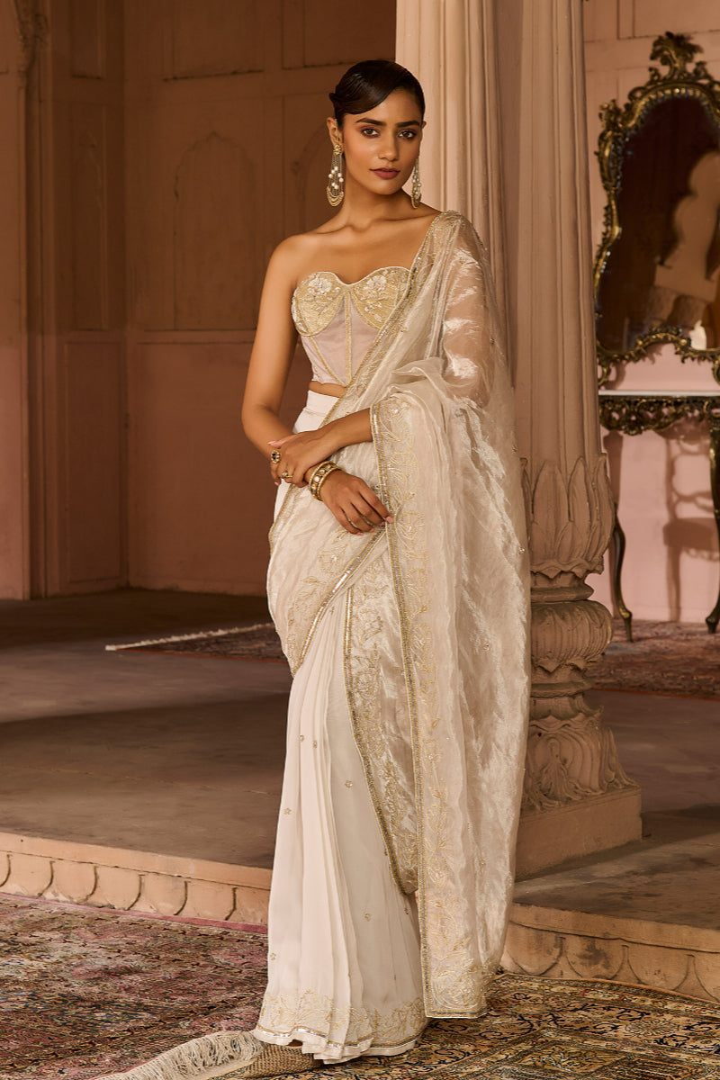 Pre-Stitched Saree Set