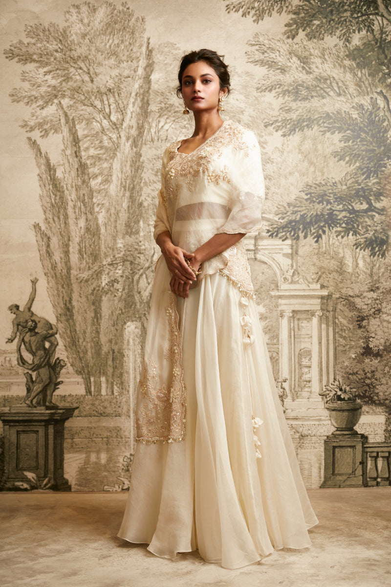 Skirt, Blouse And Dupatta