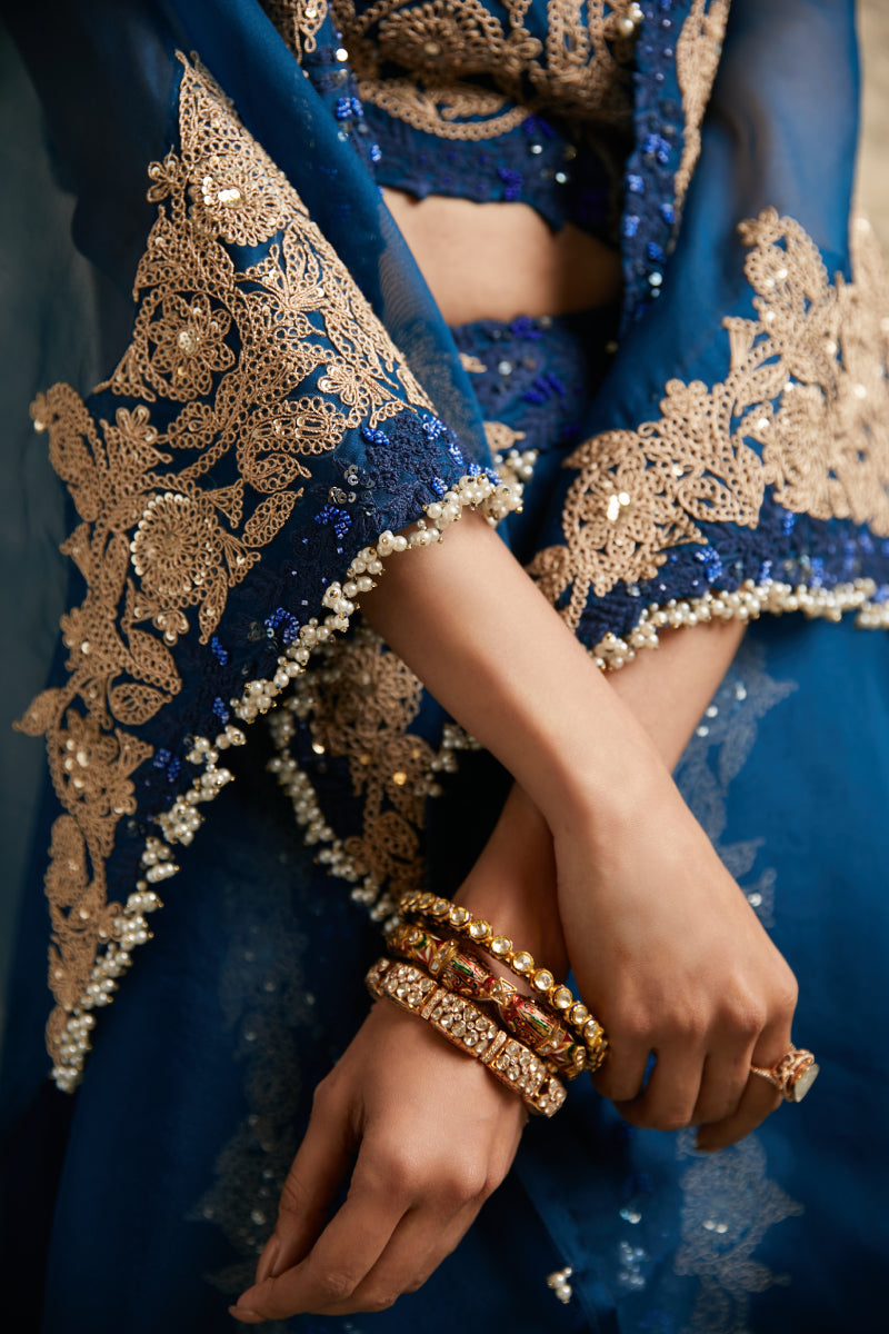 Skirt, Blouse And Cape