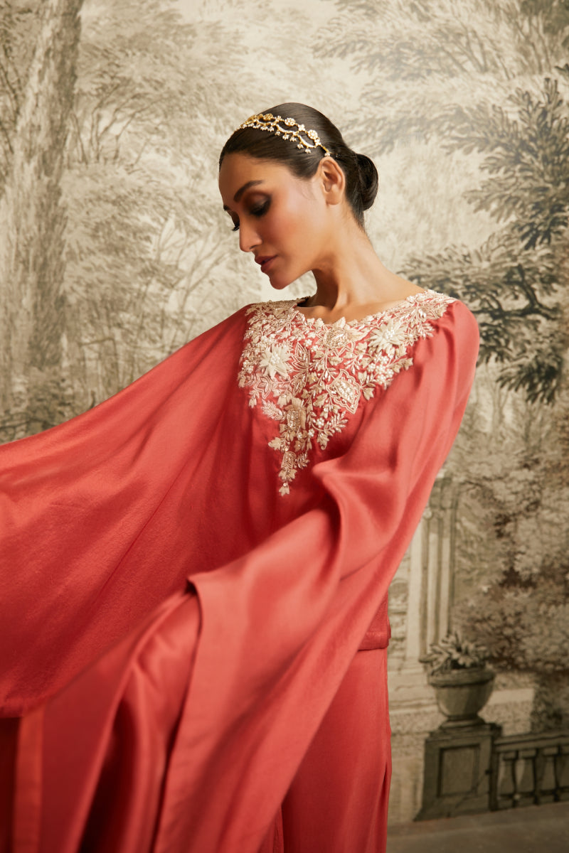 Aline Kaftaan And Draped Skirt