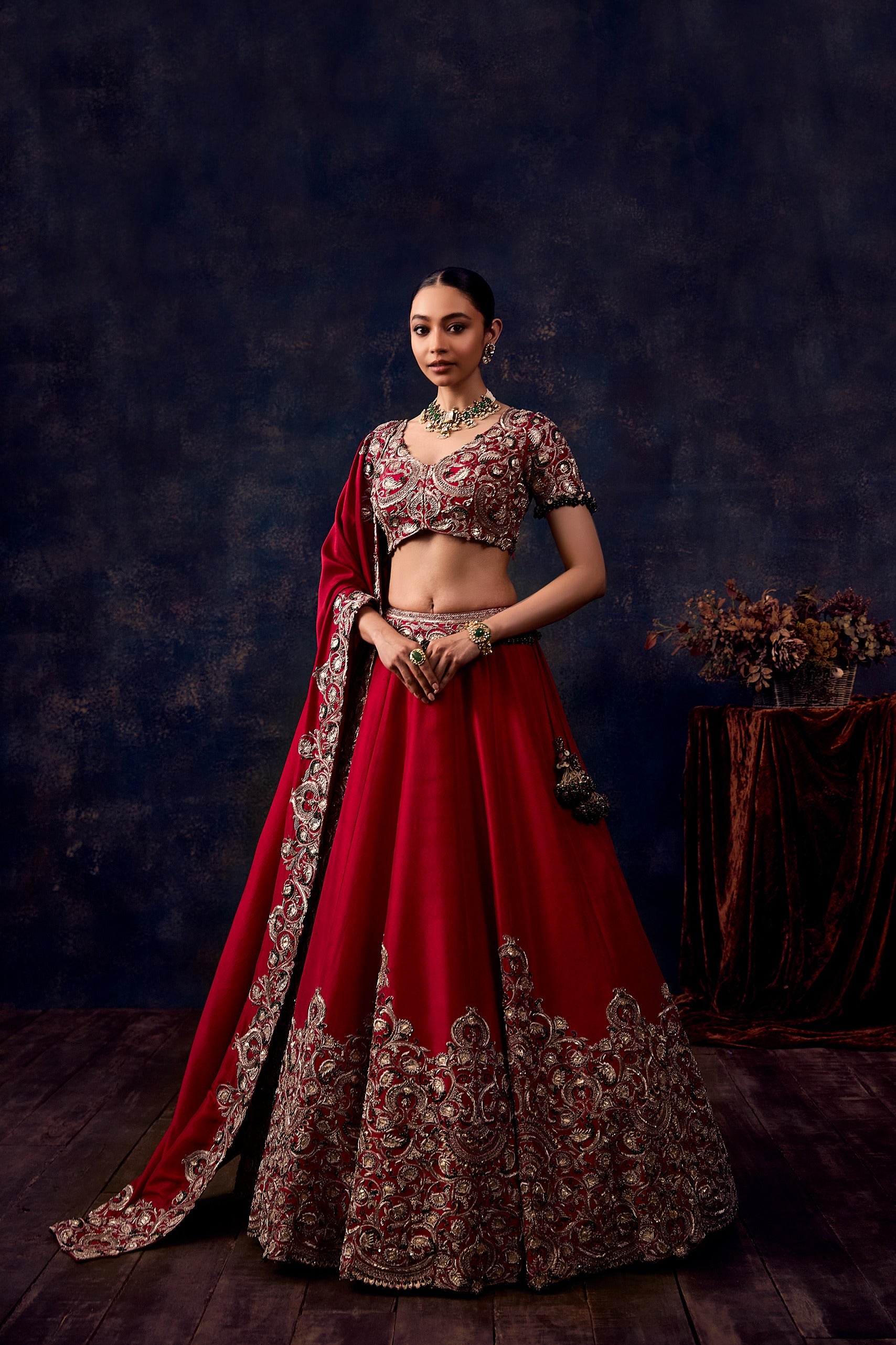 As Mirror Lehenga