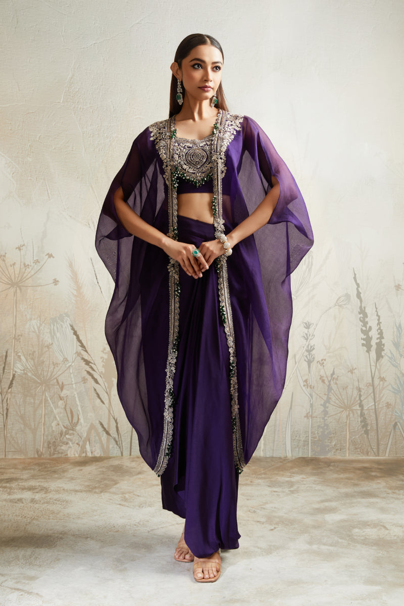 As Maal Butterfly Skirt Set