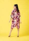Load image into Gallery viewer, Amber And Purple Kaftan Shirt Dress

