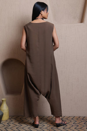 Long Buttoned Dress  -  Meiala
