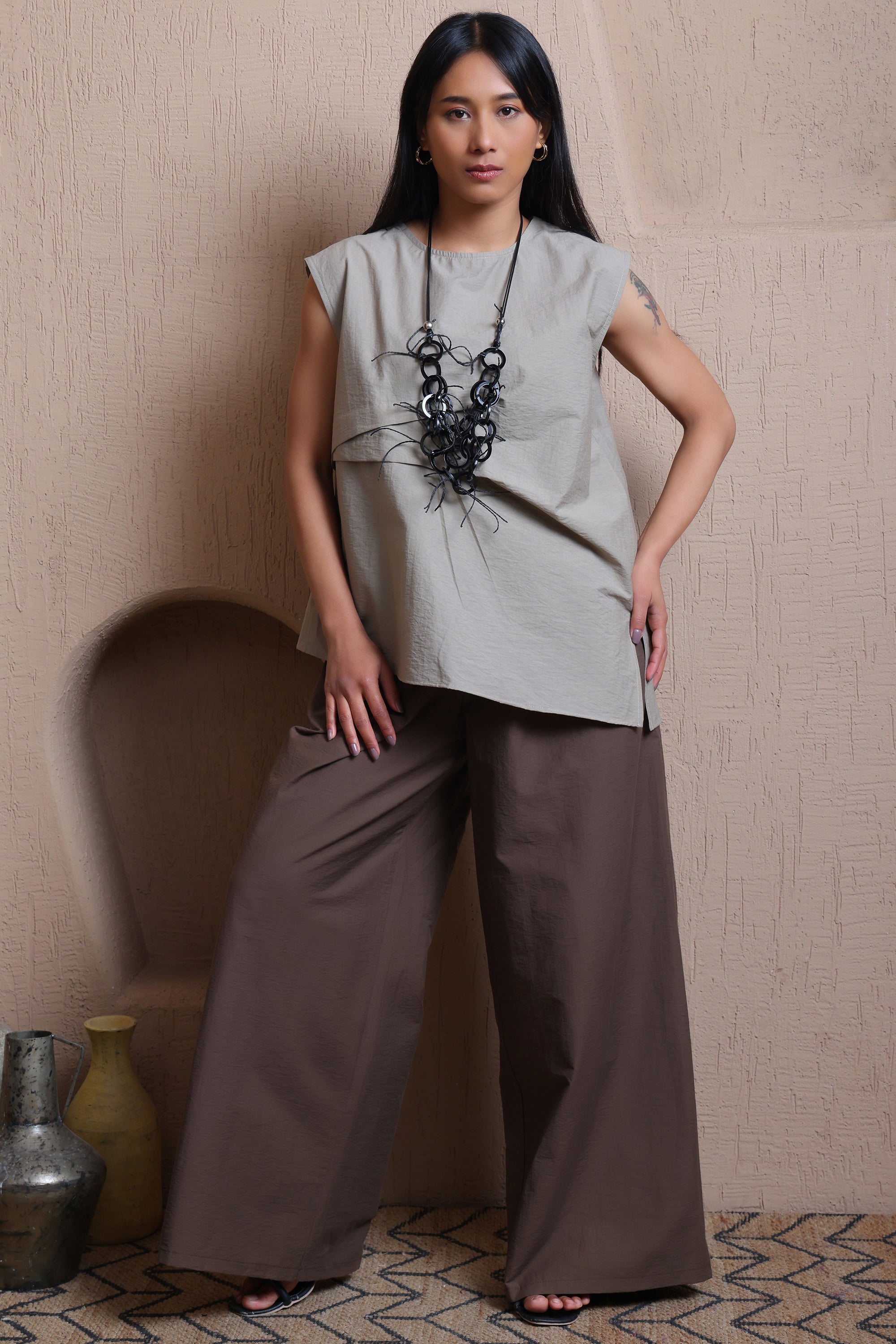 Classic Solid Pants -  Meiala
