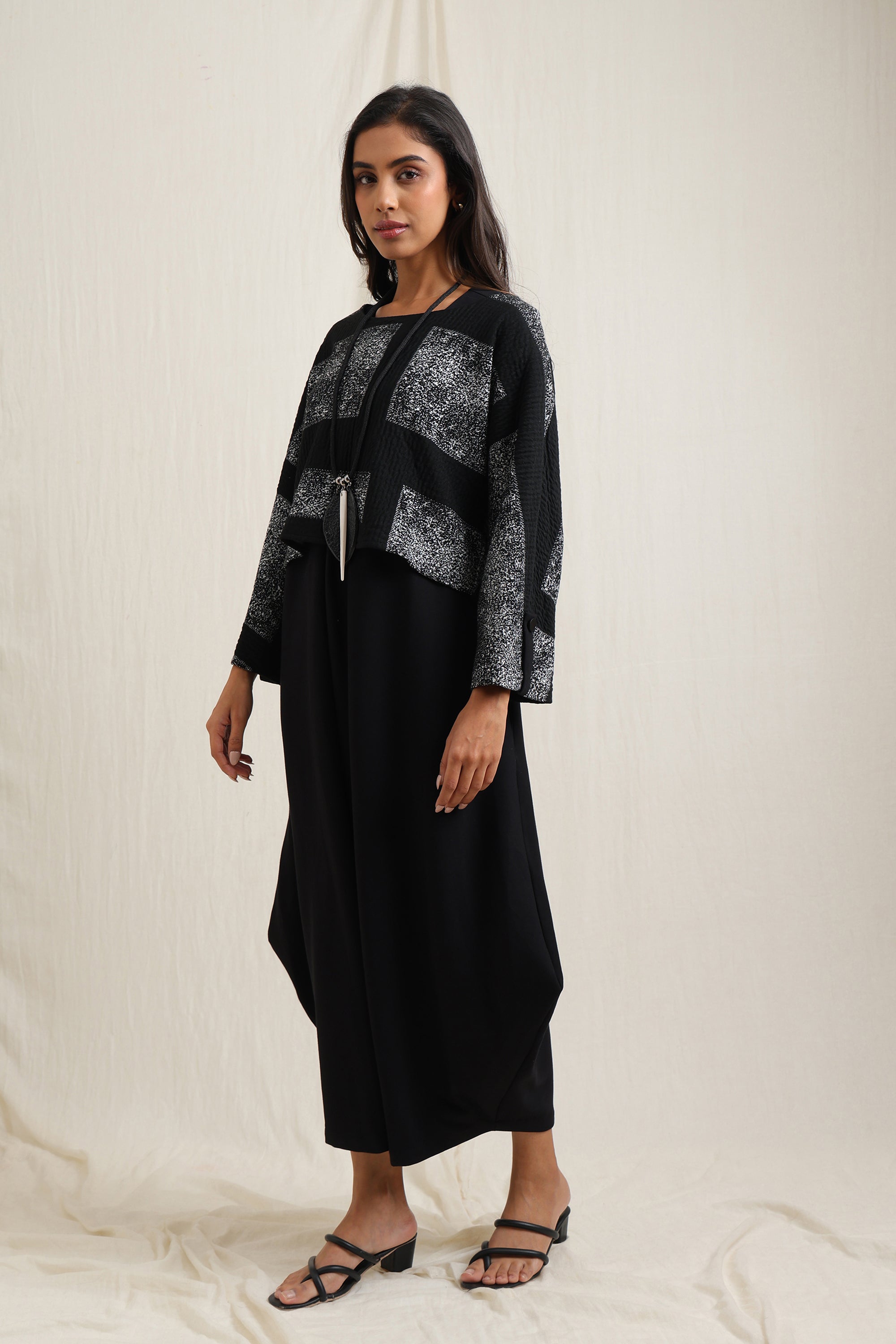 Dress with Cape -  Meiala
