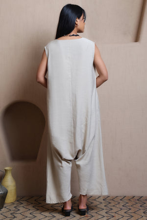 Long Buttoned Dress  -  Meiala