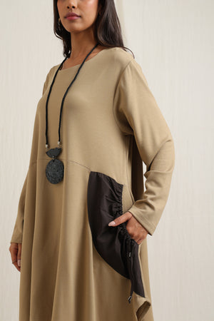 Tunic with Contrast Pockets -  Meiala