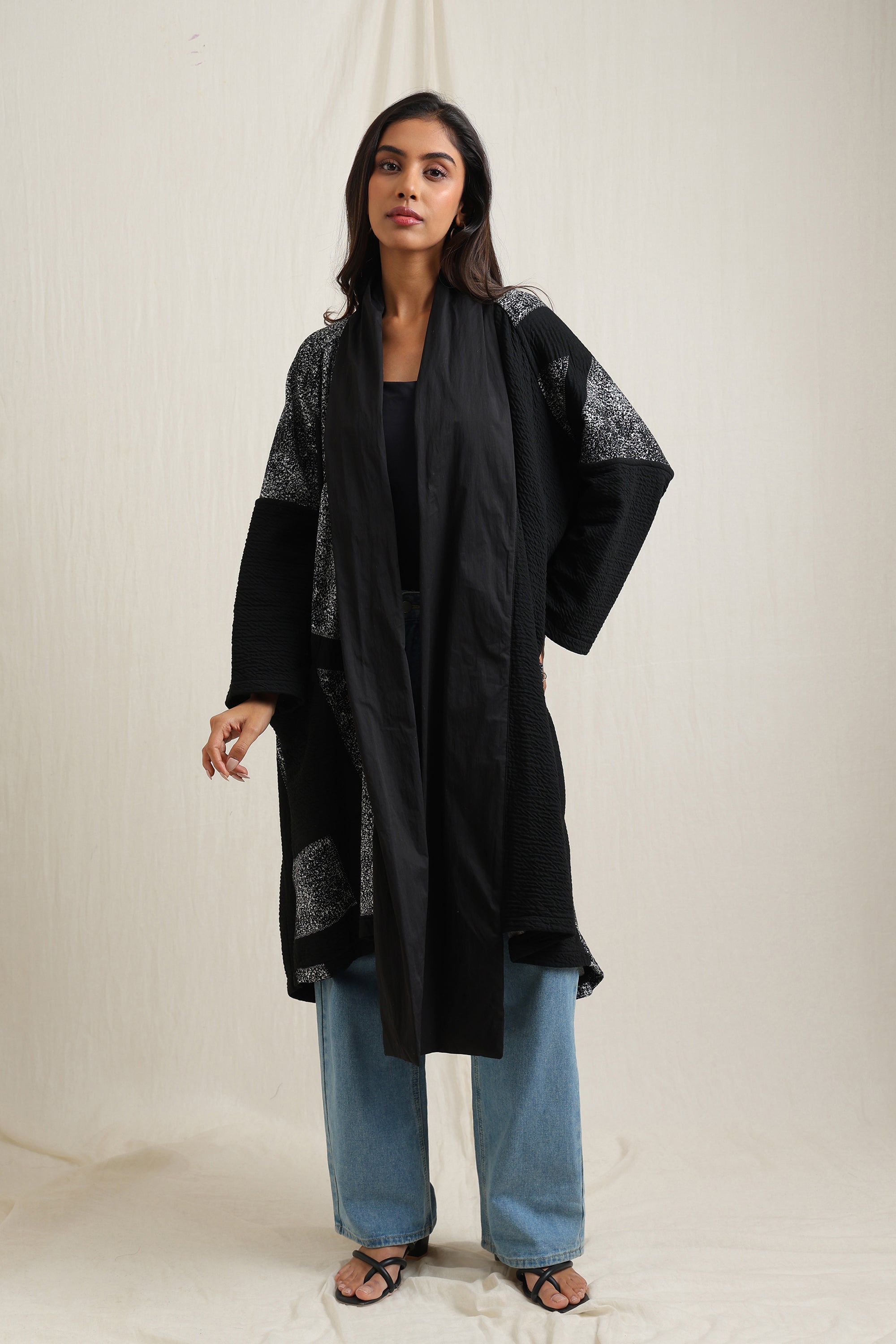 Reversible Front Open Jacket -  Meiala