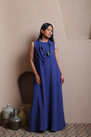 Straight Fit Solid Dress -  Meiala
