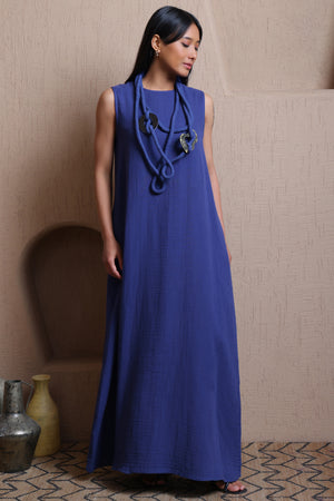 Straight Fit Solid Dress -  Meiala