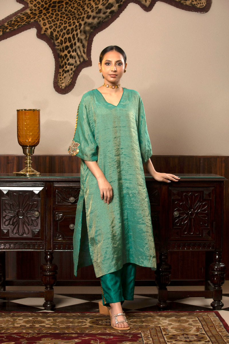 Parv - Green Kurta Set