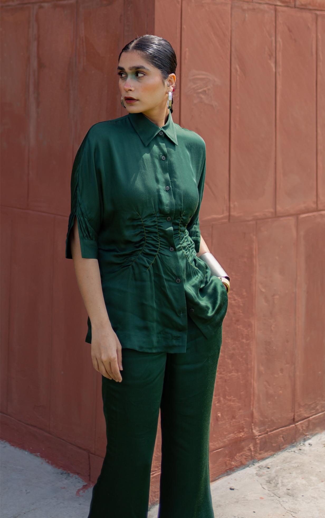 Fern green shirt