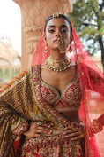 Load image into Gallery viewer, Yashvi Bridal Lehenga Set

