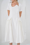 Load image into Gallery viewer, White Monroe Dress
