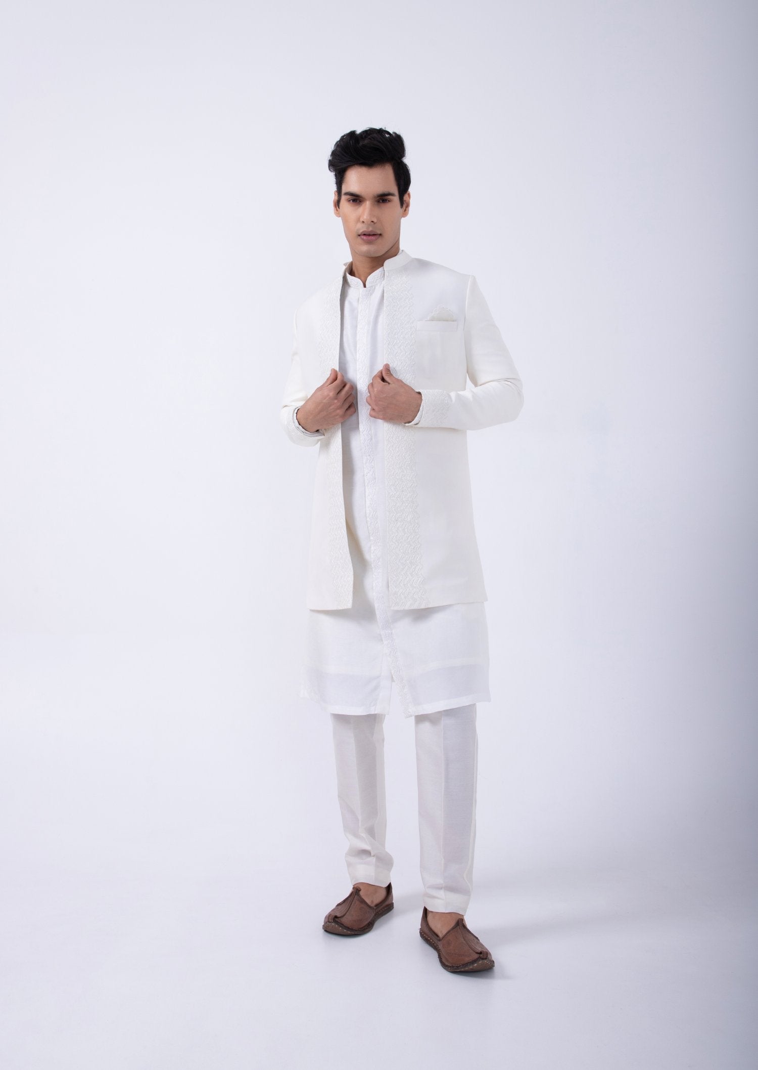 Ivory Kardana Open Jacket