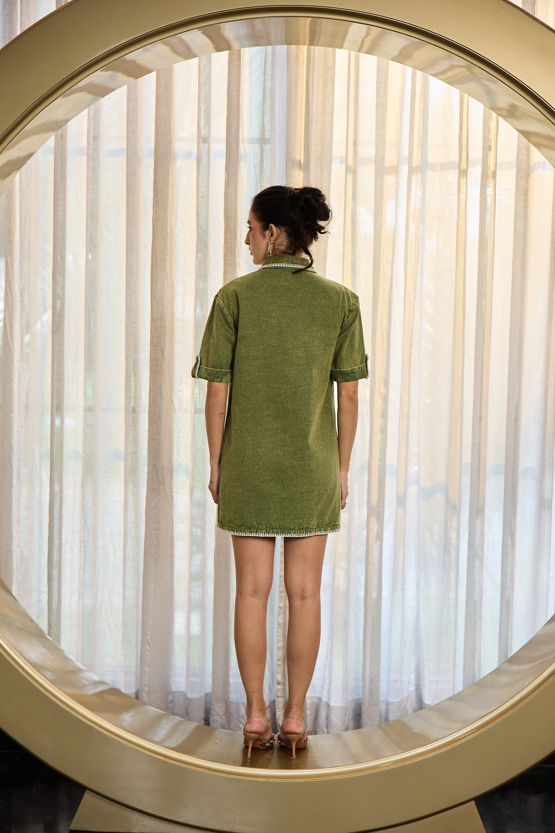 Audrey Dress In Green