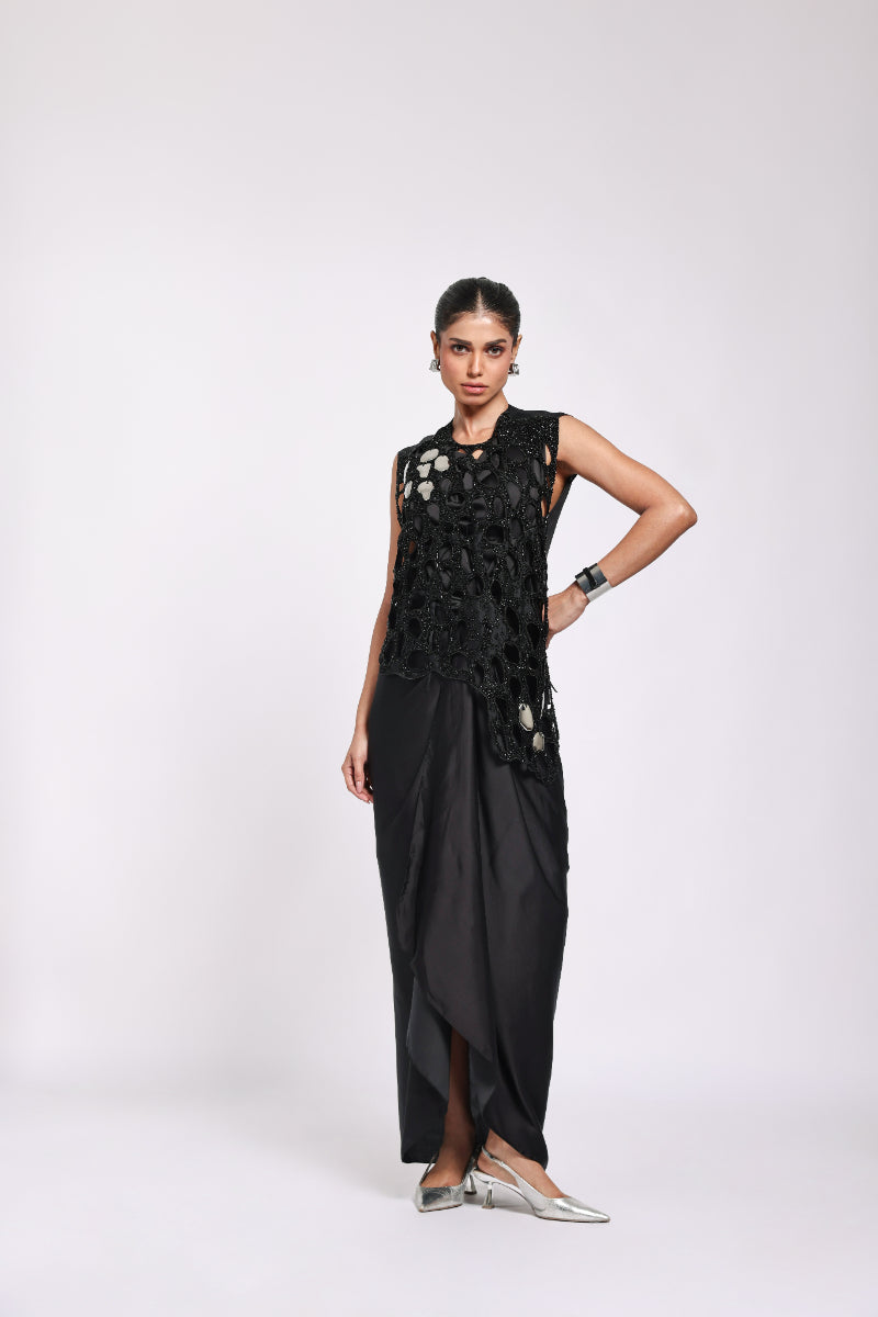 NOIRE NERRISSE SARONG DRESS