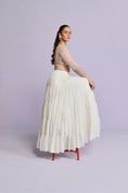 Load image into Gallery viewer, Ivory Sequin Frill

