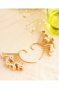 Load image into Gallery viewer, Pearl Bunch Gold Ear Cuff
