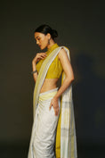 Load image into Gallery viewer, Floral Block Printed Saree
